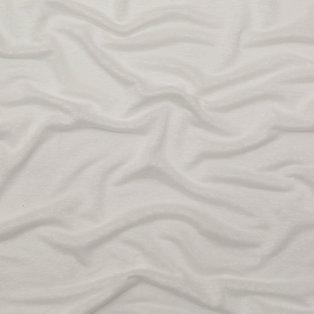 Linen Knit - White - Castello Collection