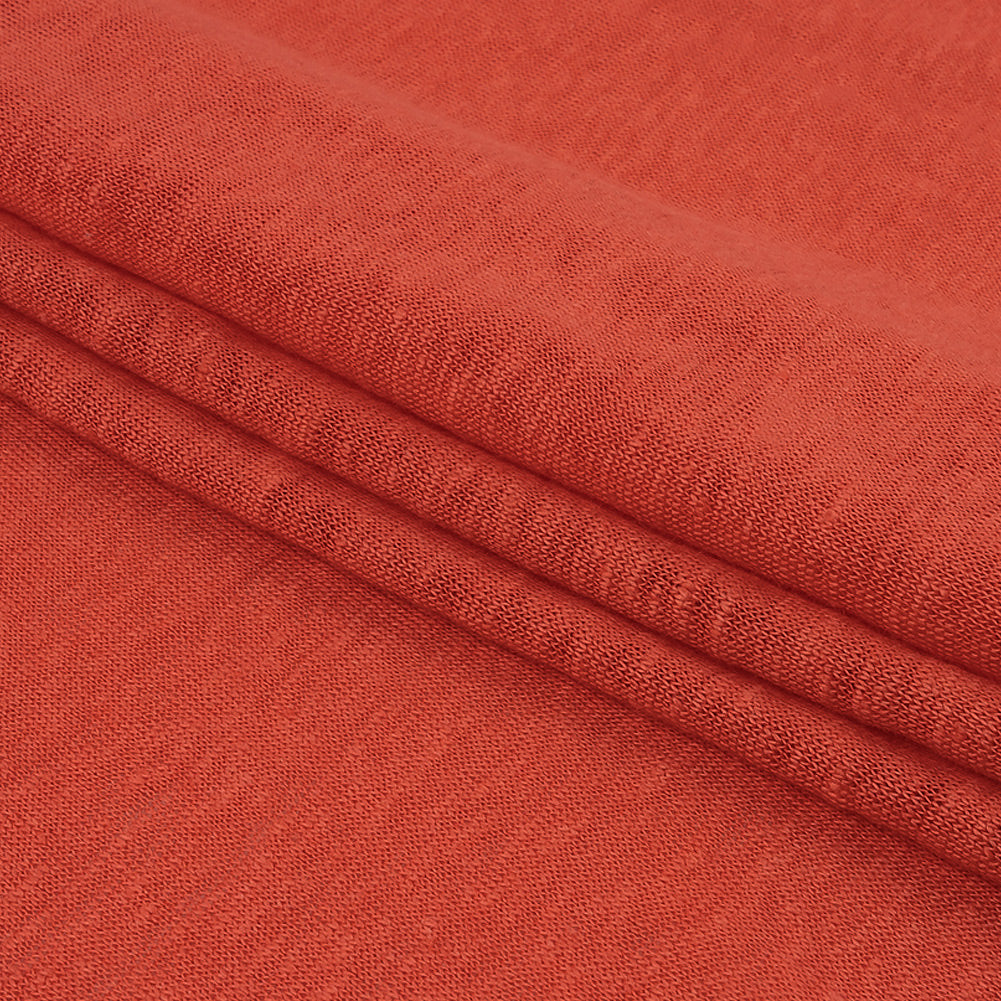 Linen Knit - Coral - Castello Collection Detail