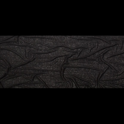 Linen Knit - Black - Castello Collection Folded