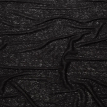 Linen Knit - Black - Castello Collection