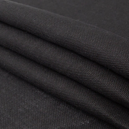 Altvan Black Heavyweight Linen Burlap Detail