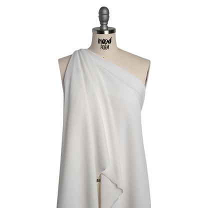 Stretch Liverpool Knit - White - Evangeline Collection