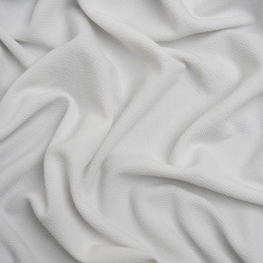 Stretch Liverpool Knit - White - Evangeline Collection