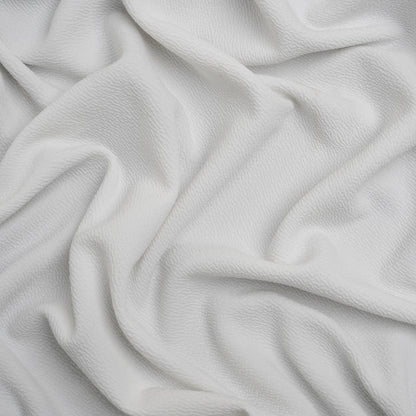 Stretch Liverpool Knit - White - Evangeline Collection