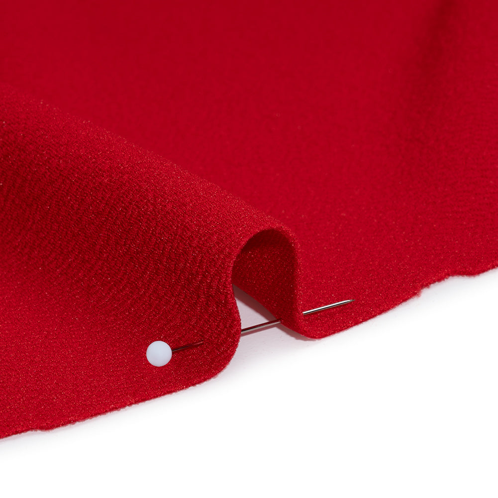 Stretch Liverpool Knit - Red - Evangeline Collection - Detail