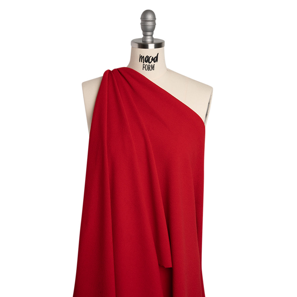 Stretch Liverpool Knit - Red - Evangeline Collection - Drape