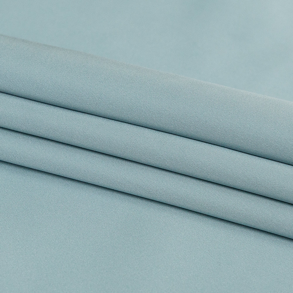 Jessica Canal Blue Stretch Satin Detail