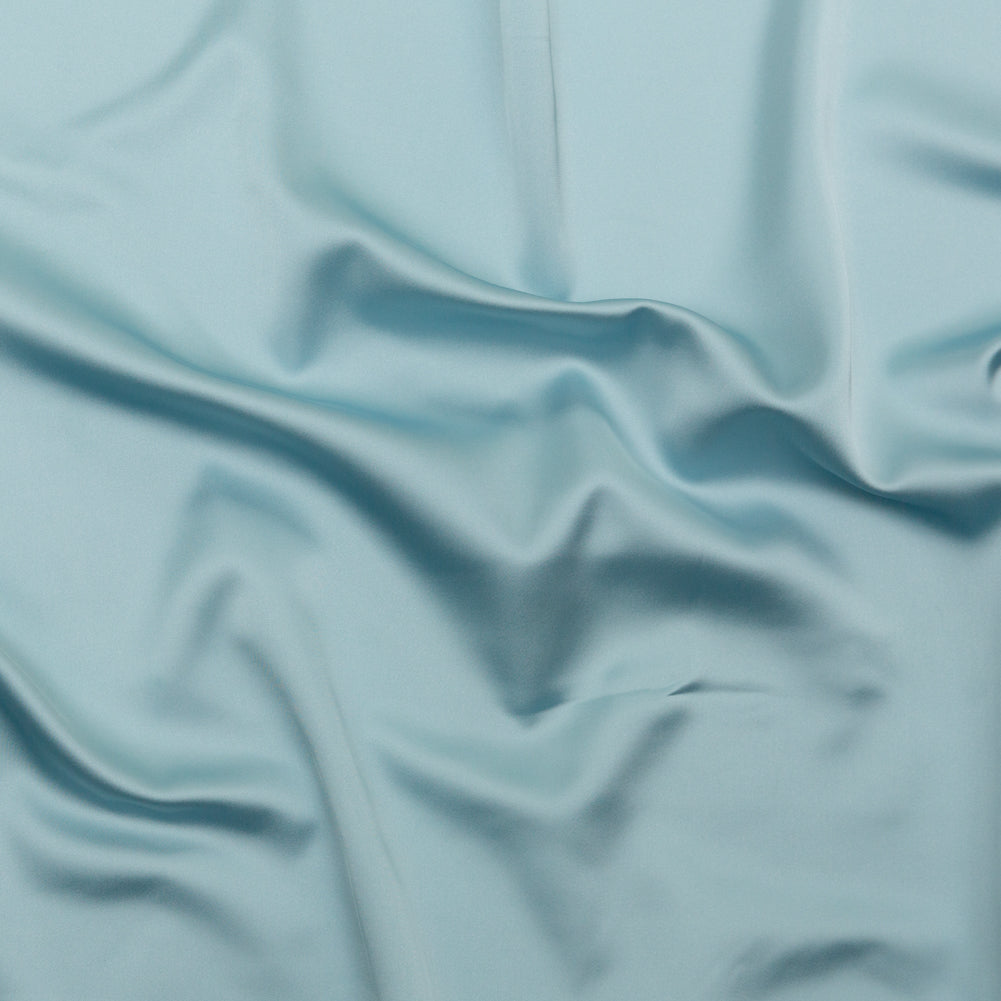 Jessica Canal Blue Stretch Satin