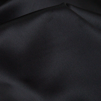 Jessica Black Stretch Satin