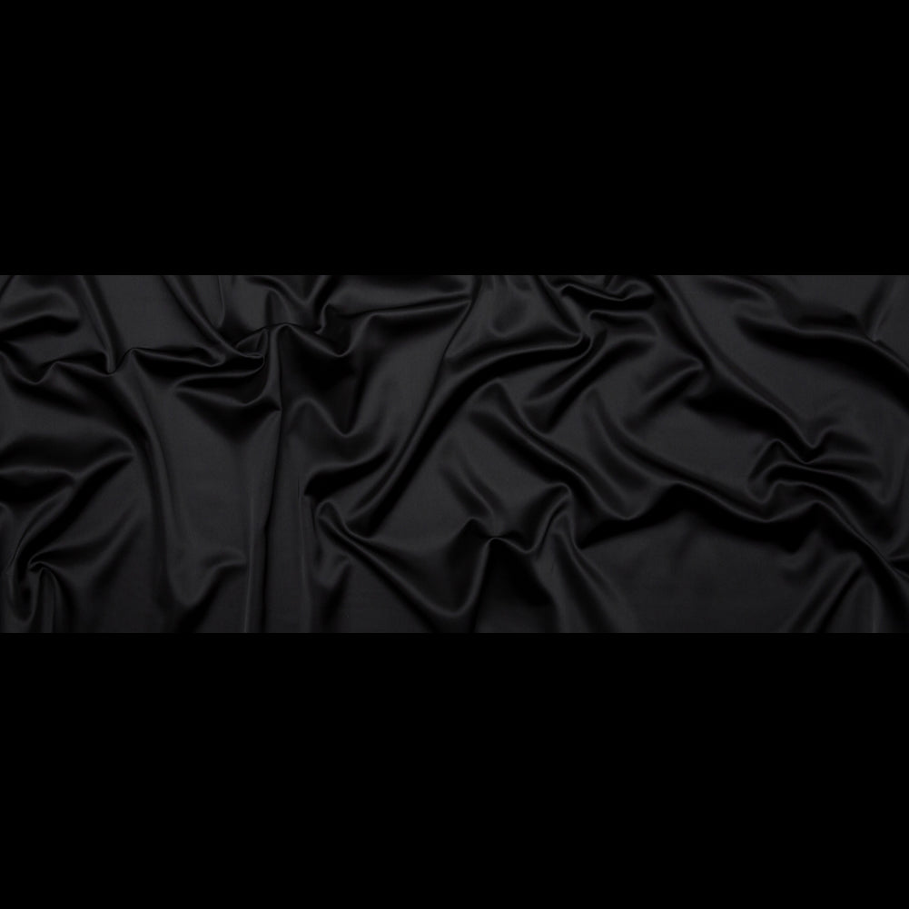 Jessica Black Stretch Satin - Full