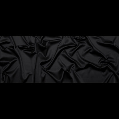 Jessica Black Stretch Satin