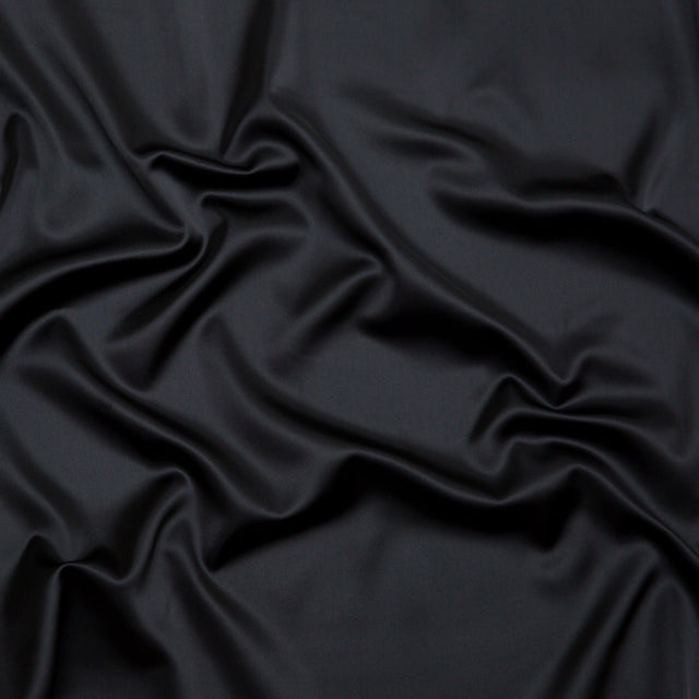 Jessica Black Stretch Satin