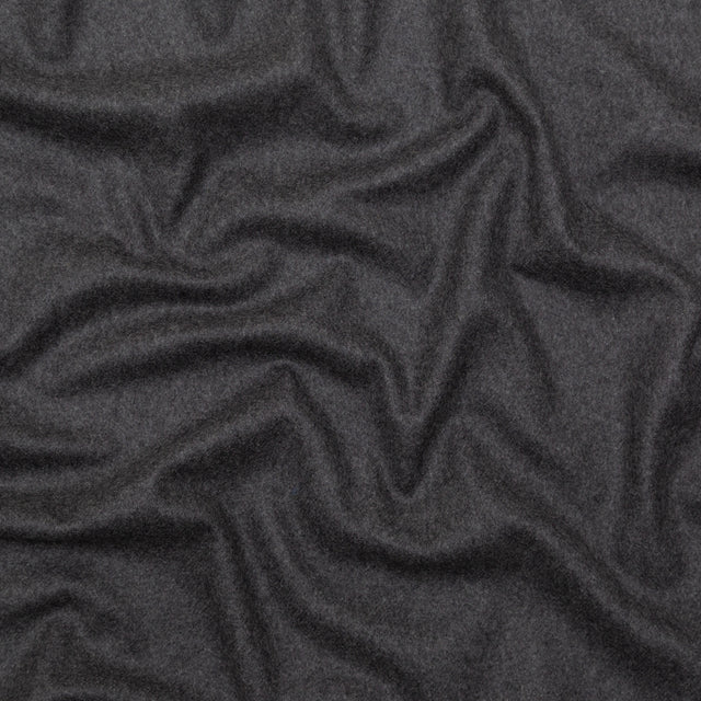 Italian Heathered Charcoal 100% Cashmere