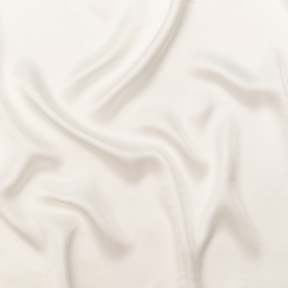 Luminous White Acetate Pique