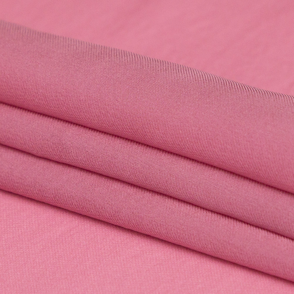 Mesa Rose Satin-Faced Silk Chiffon Folded