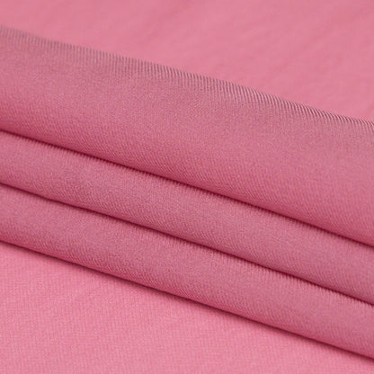 Mesa Rose Satin-Faced Silk Chiffon Folded