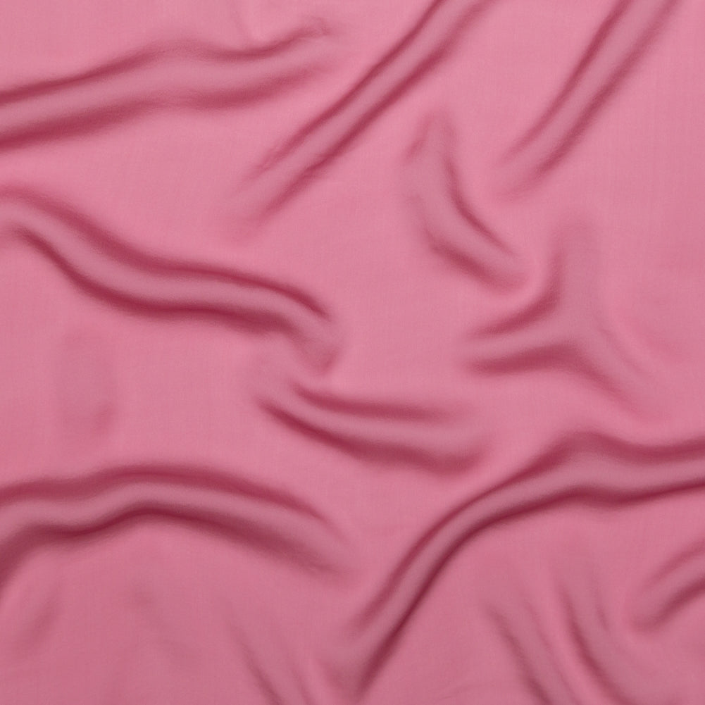 Mesa Rose Satin-Faced Silk Chiffon