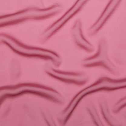 Mesa Rose Satin-Faced Silk Chiffon