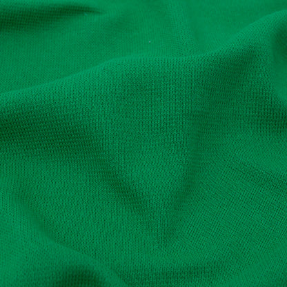 Deep Mint Heavy 1x1 Cotton Rib Knit Detail
