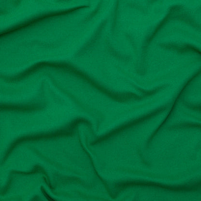 Deep Mint Heavy 1x1 Cotton Rib Knit
