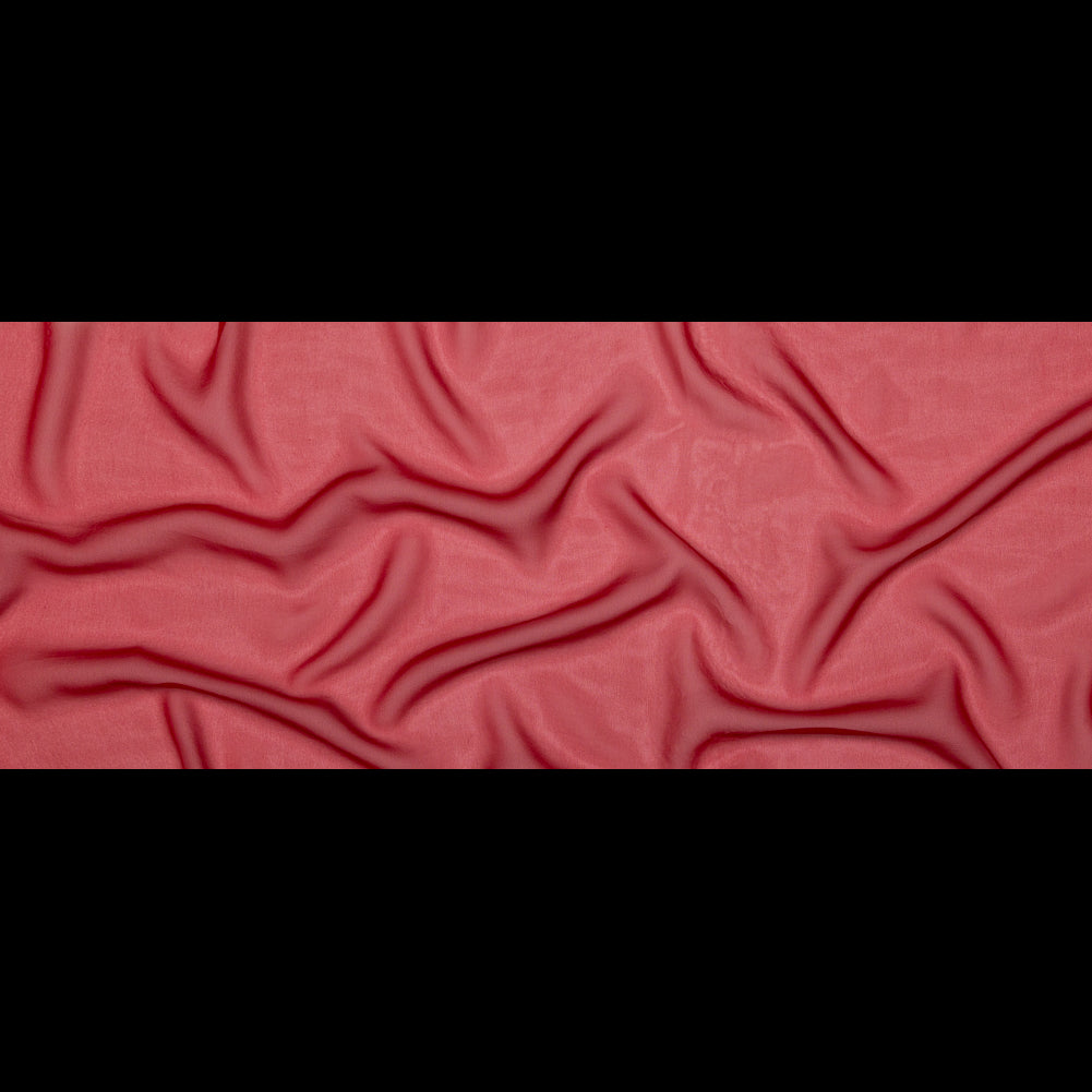 Milly Red Silk Chiffon Full