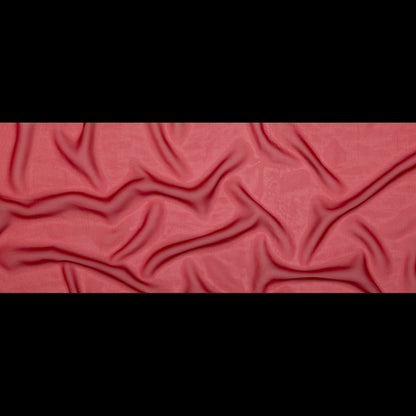 Milly Red Silk Chiffon Full