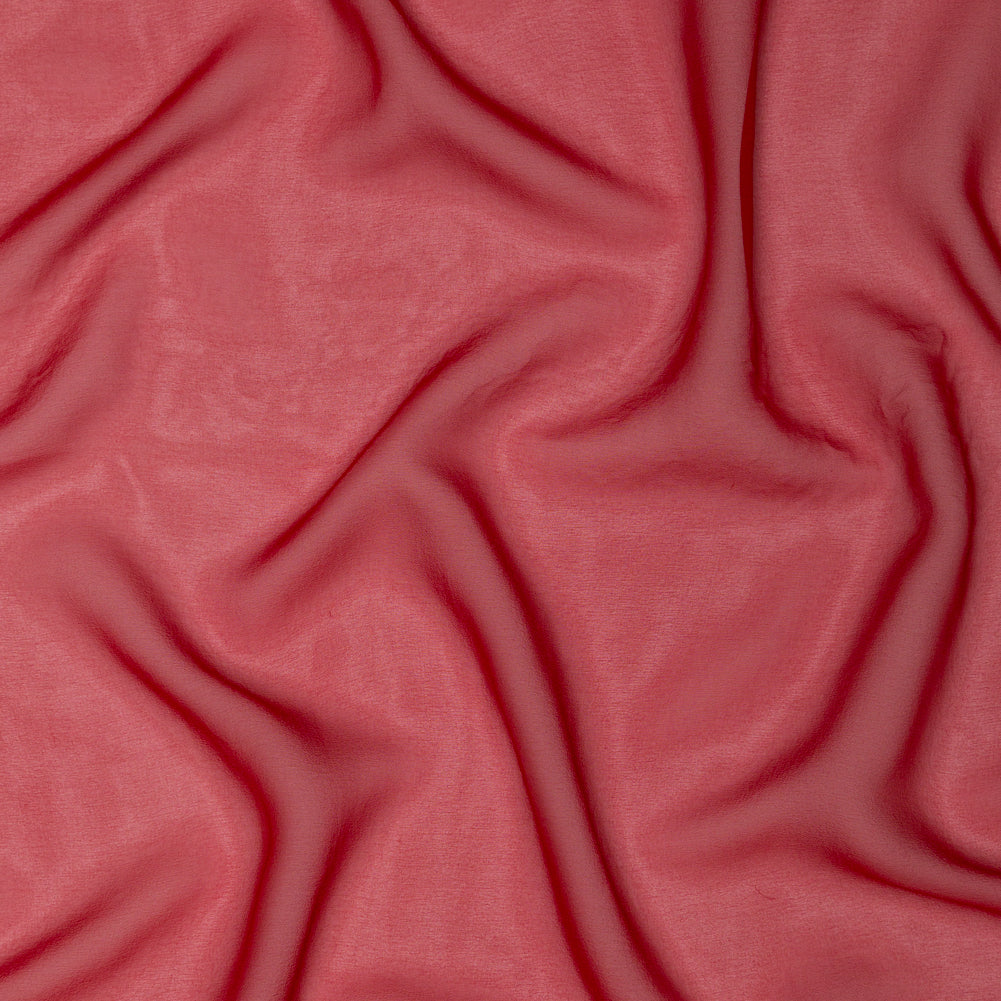 Milly Red Silk Chiffon