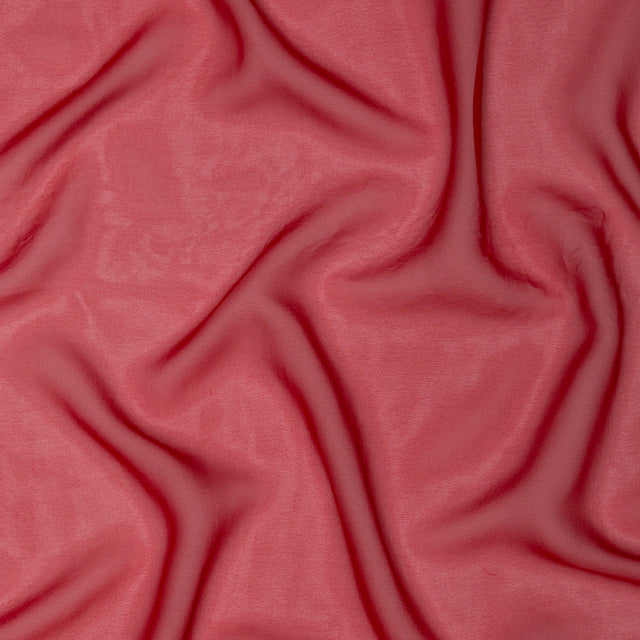 Milly Red Silk Chiffon