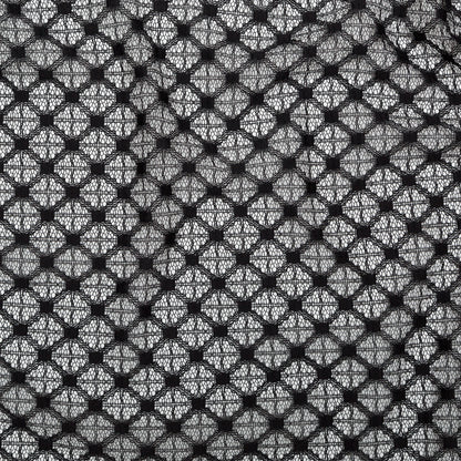 Milly Black Diamond Polyester Lace