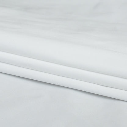 Italian Optic White Nylon Woven Folded