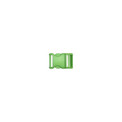 Lucille Italian Small Jasmine Green Plastic Release Buckle Detail