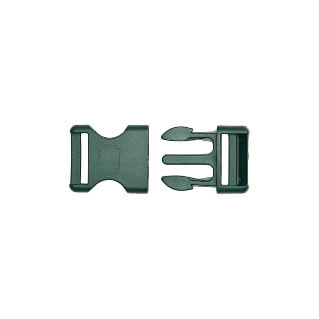Lucille Italian Medium Hunter Green Plastic Release Buckle