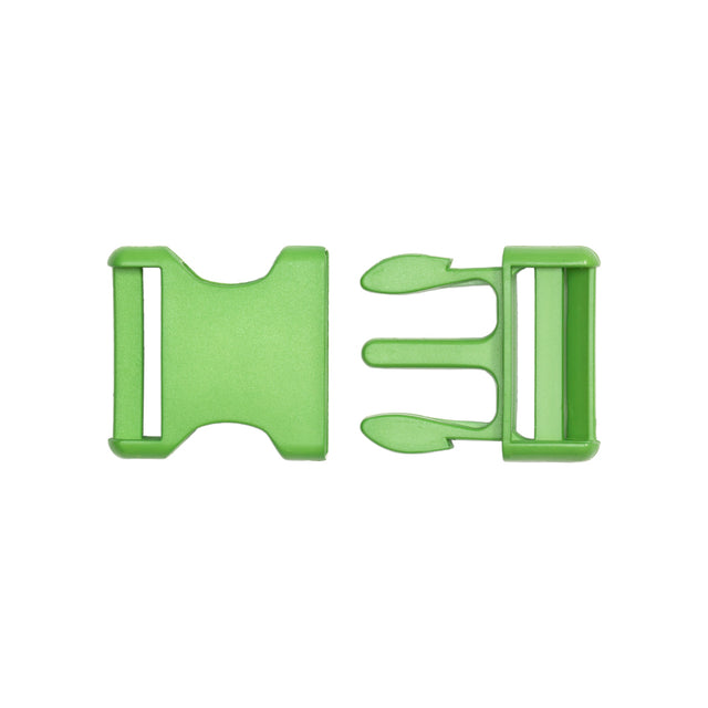 Lucille Italian Large Jasmine Green Plastic Release Buckle
