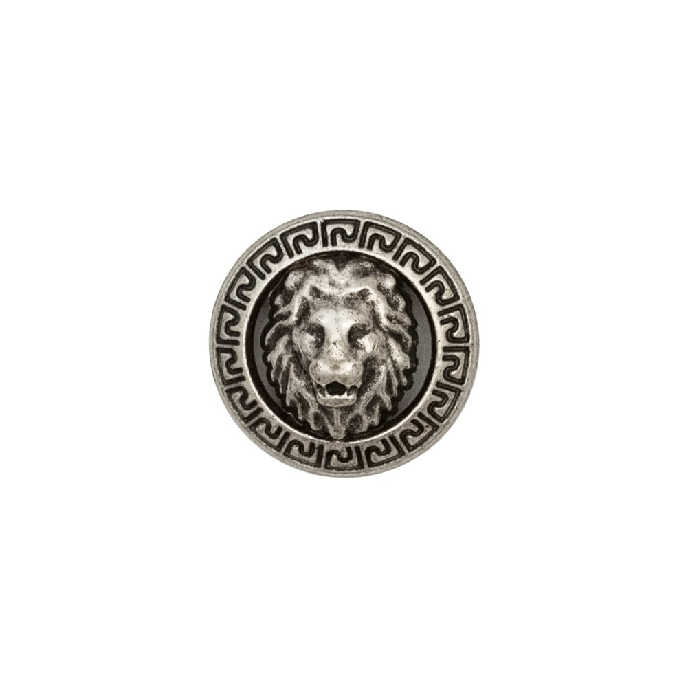 Italian Silver Metal Crest Shank Button - 24L/15mm - Image 2 of 5