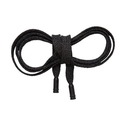 Italian Metallic Black Drawstring - 52"