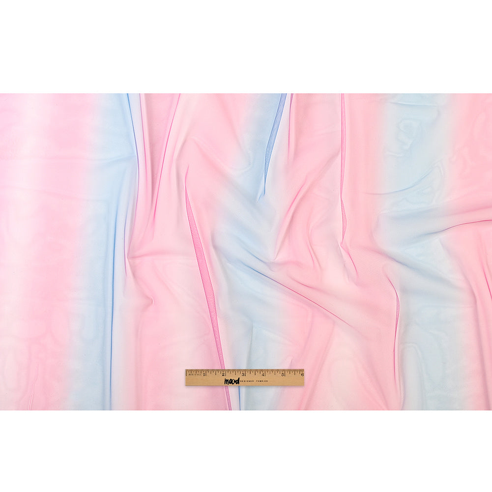 Ombre Shadow Tulle - Fuchsia and Blue Drape