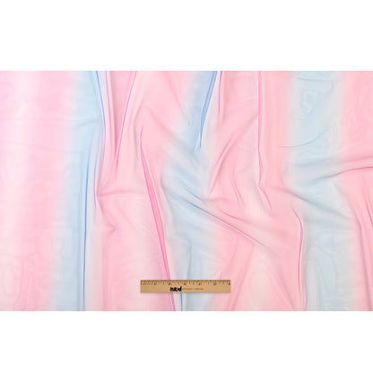 Ombre Shadow Tulle - Fuchsia and Blue Drape
