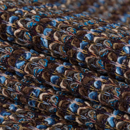 After Dark, Flintstone and Delicioso Striped Blended Wool Knit Folded