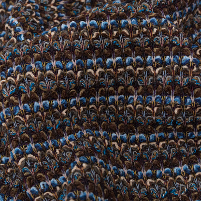 After Dark, Flintstone and Delicioso Striped Blended Wool Knit Detail