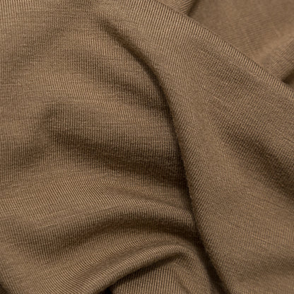 Toasted Coconut Stretch Rayon Jersey Detail