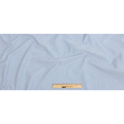Premium Medium Blue Woven Squares Dobby Cotton Shirting Full