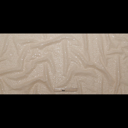 Frappe All-Over Baby Sequins on Mesh Folded