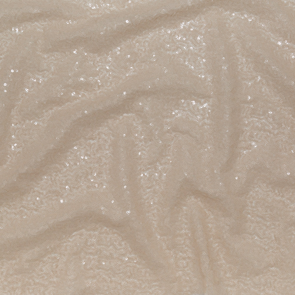 Frappe All-Over Baby Sequins on Mesh