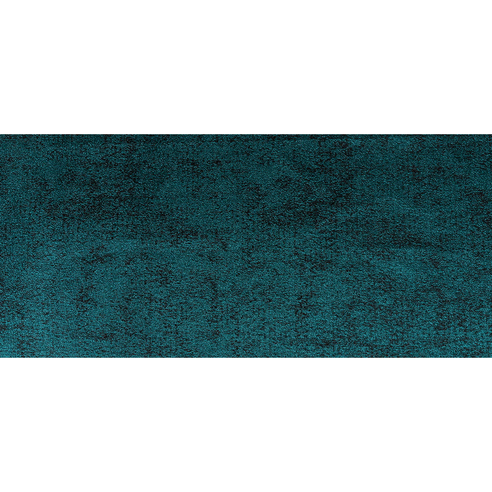 Metallic Teal and Wine Crackle Luxury Brocade Folded
