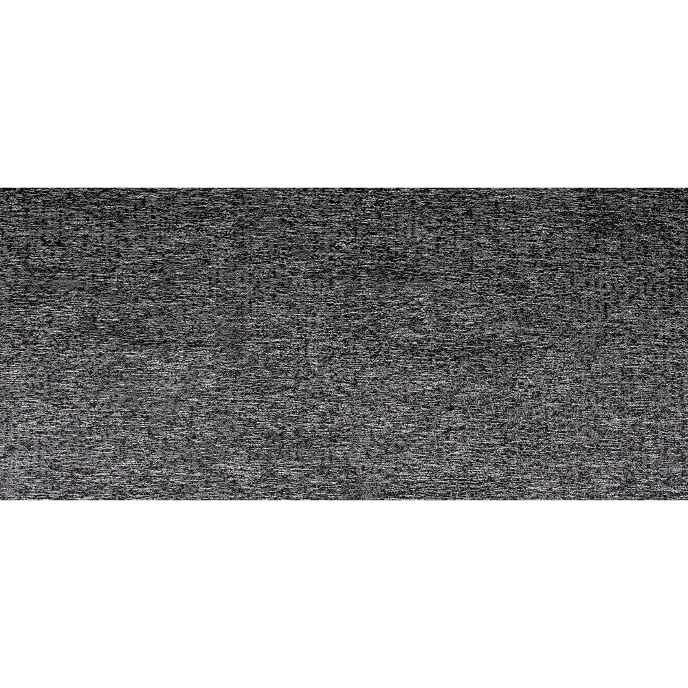 Metallic Black and Silver Crackle Luxury Brocade Folded