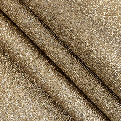 Metallic Gold Crackle Luxury Brocade Detail