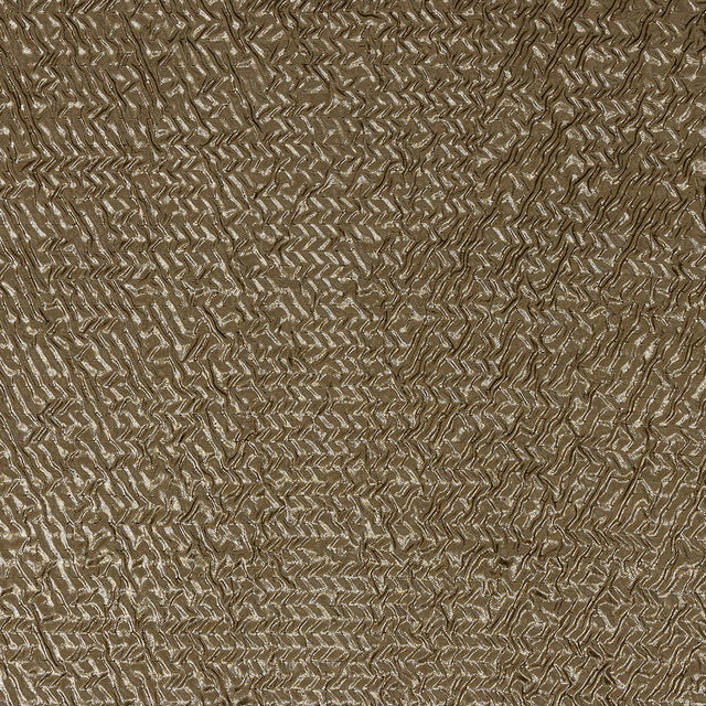 Capella Metallic Gold Wavy Luxury Brocade