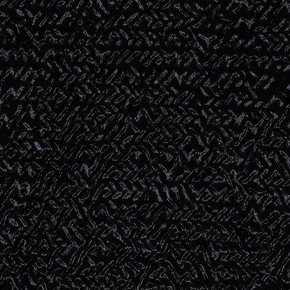 Capella Metallic Black Wavy Luxury Brocade
