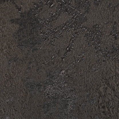 Metallic Black Abstract Luxury Brocade