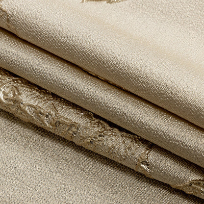 Metallic Gold Floral Luxury Brocade